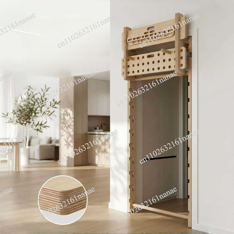 Pull Up Bar Doorframe - Multifunktionaler Kletter- und Krafttrainingsrahmen für den