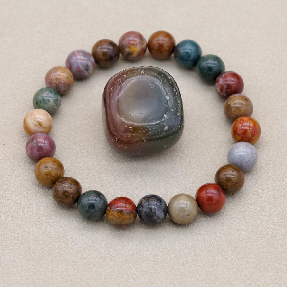 8mm Naturstein Ozean Jaspis Pe – Yoga Health & Fitness Center Bewertung und Preis