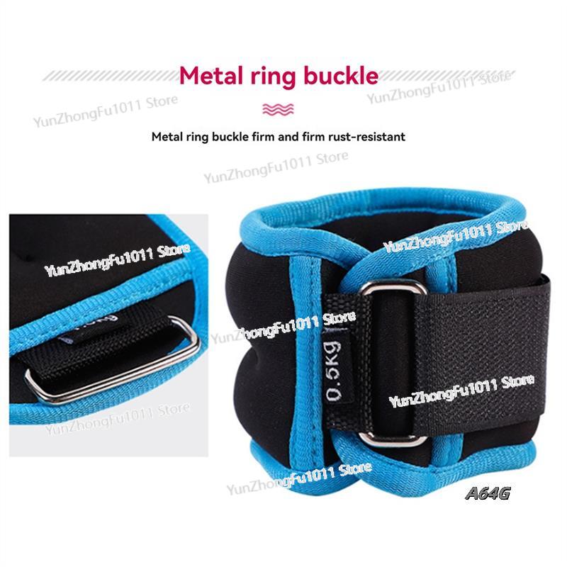 Yoga Fitness Training - 2 Stück Fitnessgeräte, Knöchelsandsack mit D-Ring,
