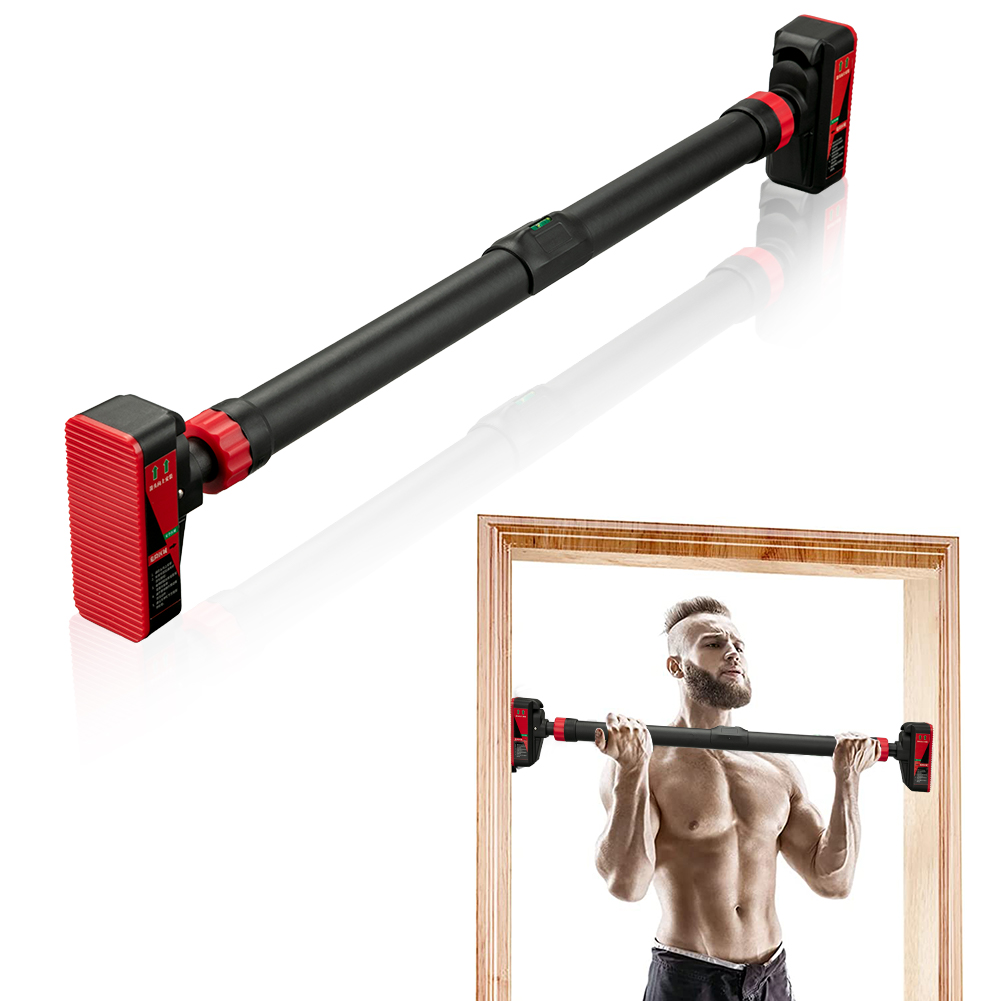 Pull Up Bar Doorframe - Klimmzugstangen für Krafttraining mit Füllstandsanzeige, 69–92