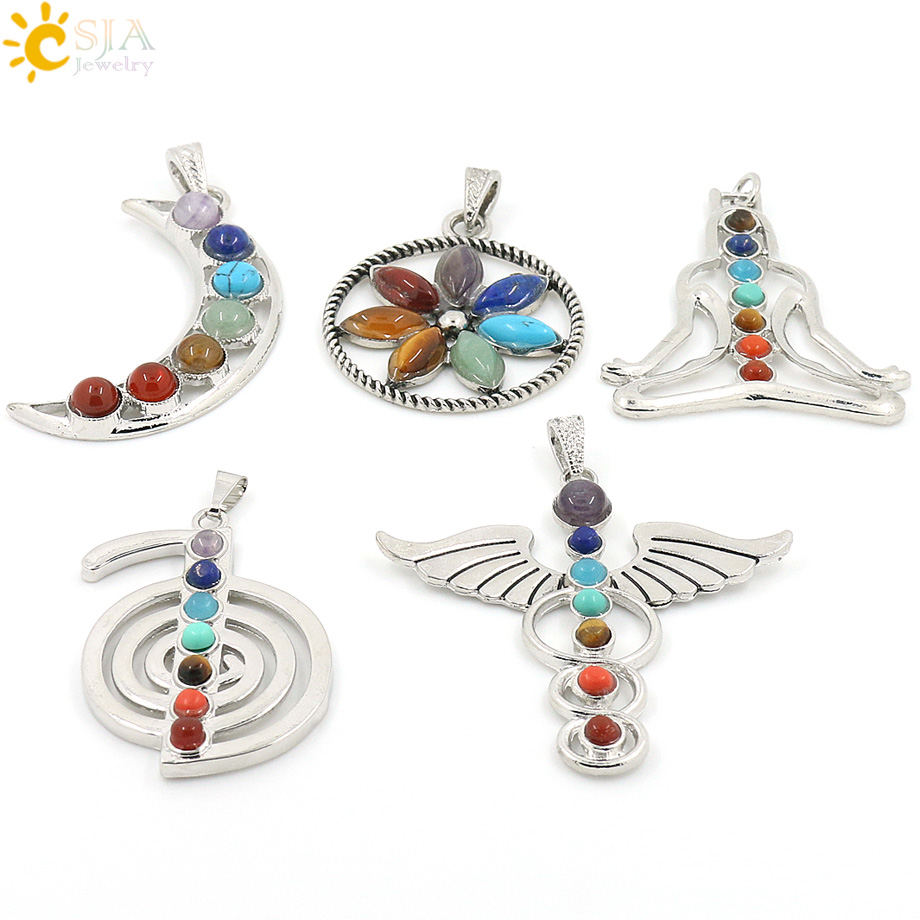 CSJA Chakras Natürliche Stein  – Yoga Health & Fitness Center Bewertung und Preis