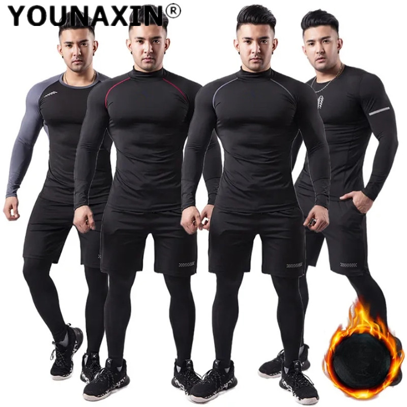 3-stück Männer Plüsch Warme Sp – Yoga Fitness Training Bewertung und Preis