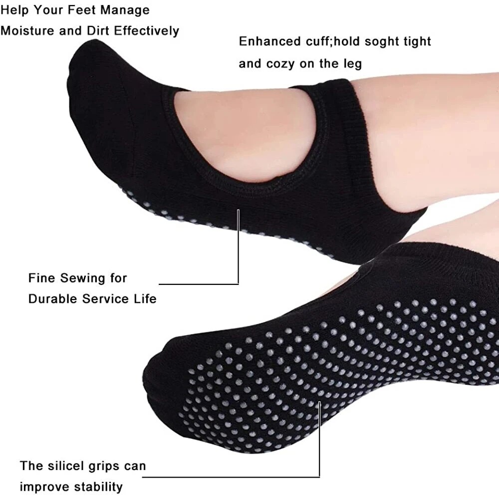 Hochwertige Damen-Yoga-Socken, – Yoga Fitness Gym Bewertung und Preis