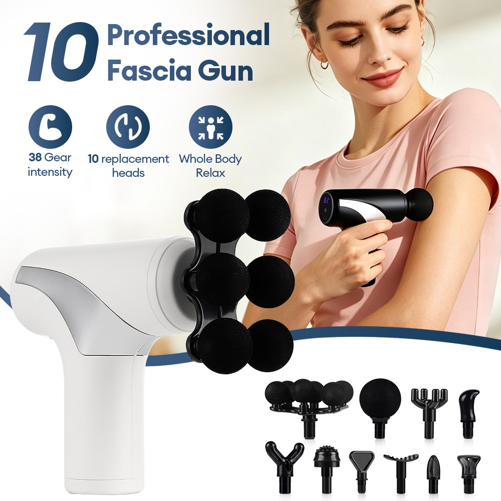 Tragbare Massagepistole mit 38 – Vibration Massage Gun Bewertung und Preis