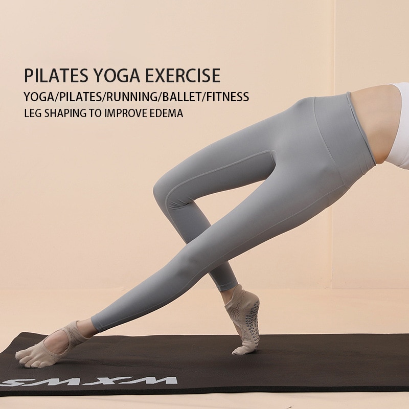 Frauen Yoga Zehen socken hochw – Yoga Fitness Training Bewertung und Preis