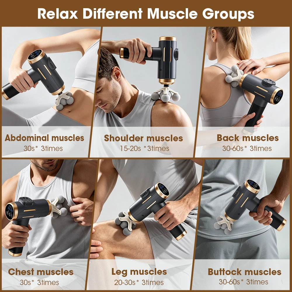 Elektrische Faszienpistole 24W – Vibration Massage Gun Bewertung und Preis