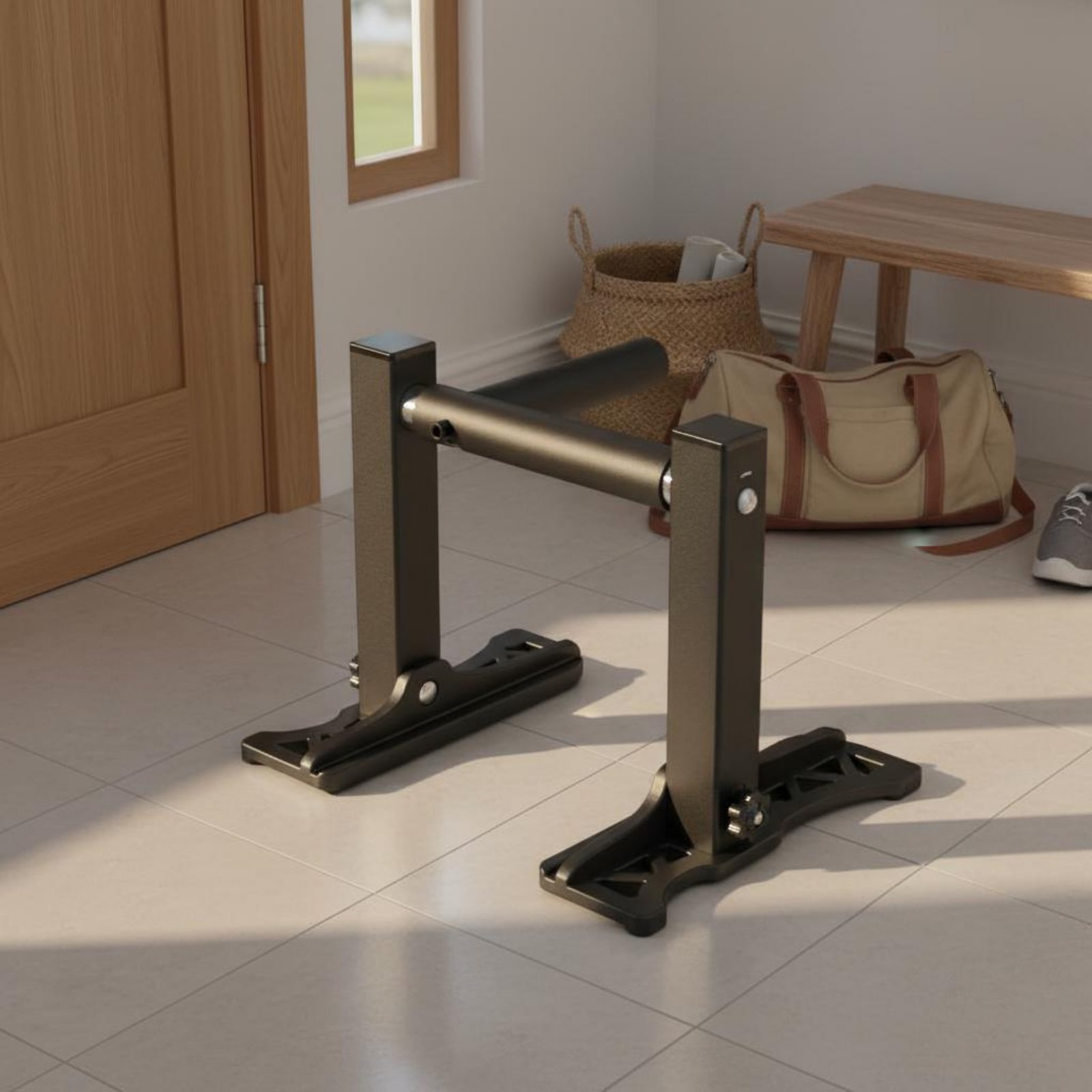 2-teiliger Verstellbarer Klimm – Pull Up Bar Doorframe Bewertung und Preis