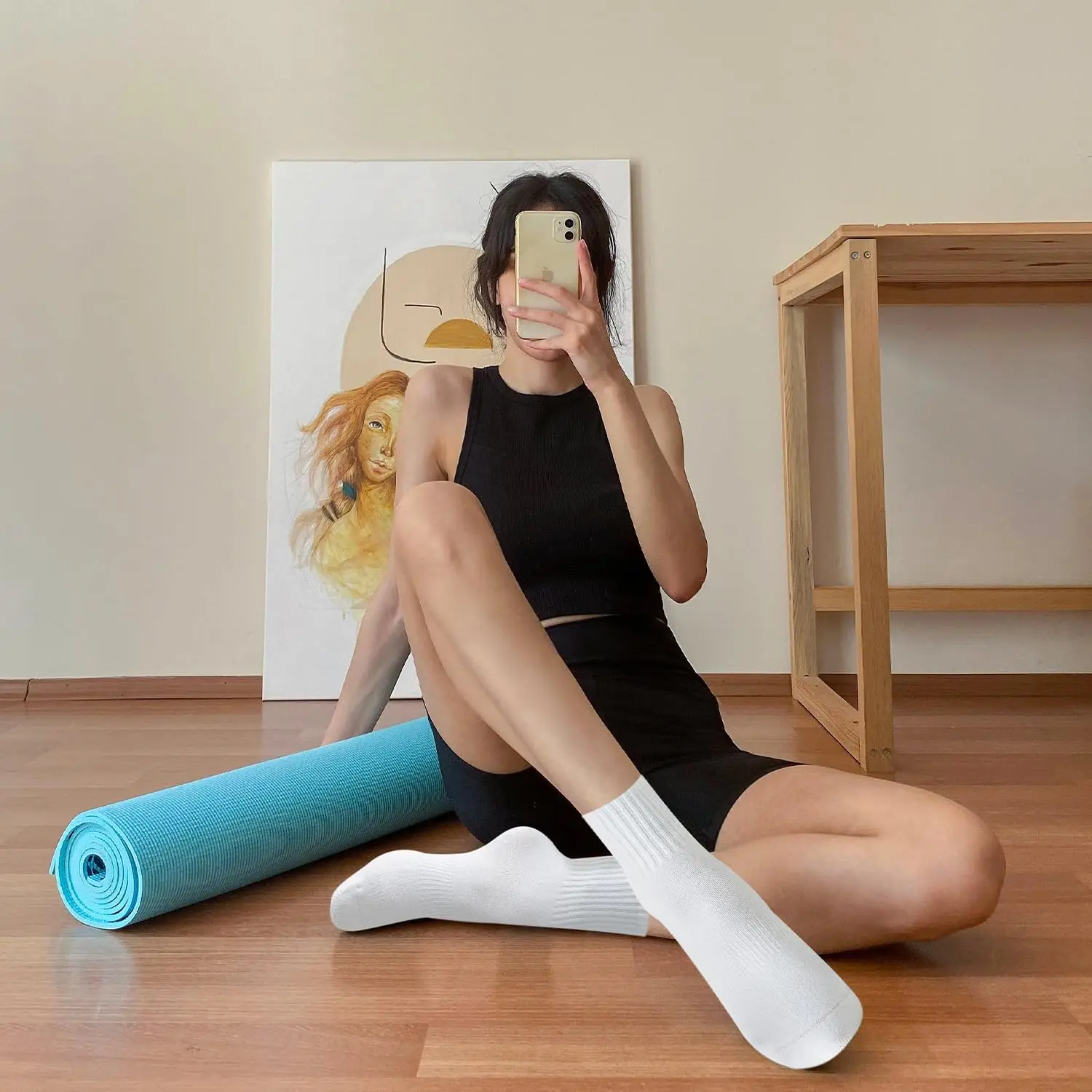 4 Paar Damen-Yoga-Socken, einf – Yoga & Fitness With Faye The Well Being Studio Abbots Langley Reviews Bewertung und Preis