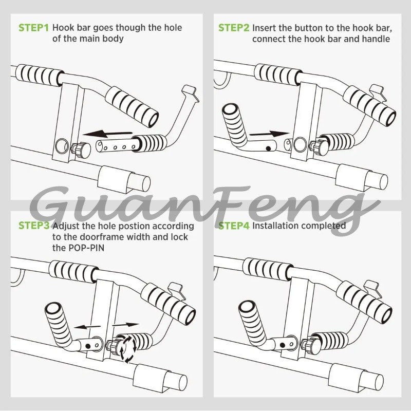 Türrahmen-Klimmzugstange ohne  – Pull Up Bar Doorframe Bewertung und Preis