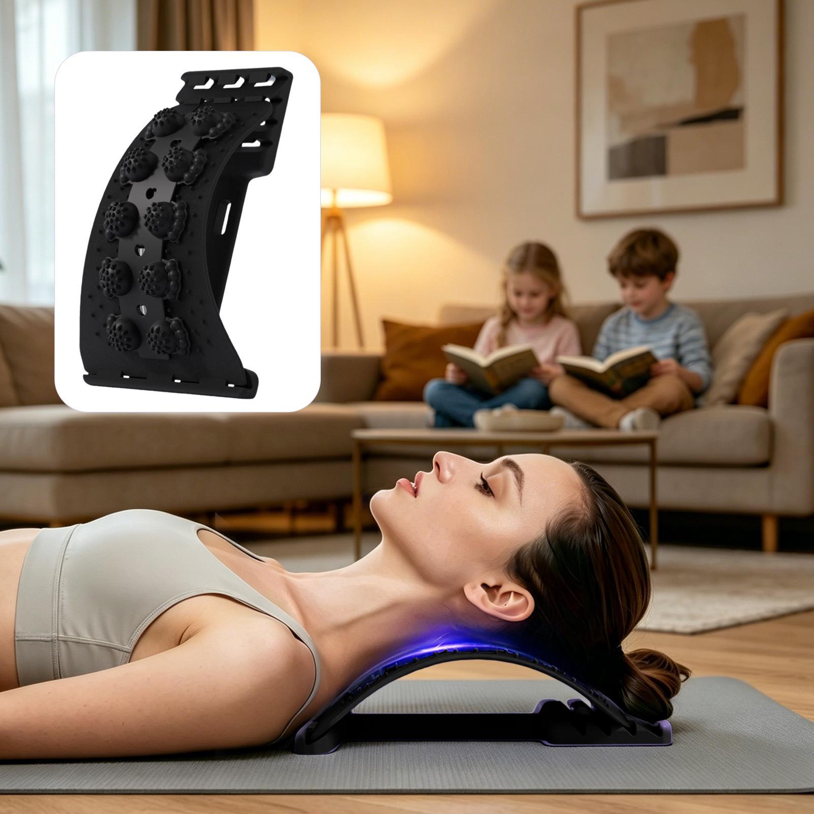 Rückenbogen-Streckgerät, 4-fac – Yoga Health & Fitness Center Bewertung und Preis