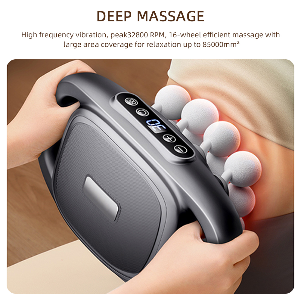16-Kopf-Faszienpistole Hochfre – Vibration Massage Gun Bewertung und Preis