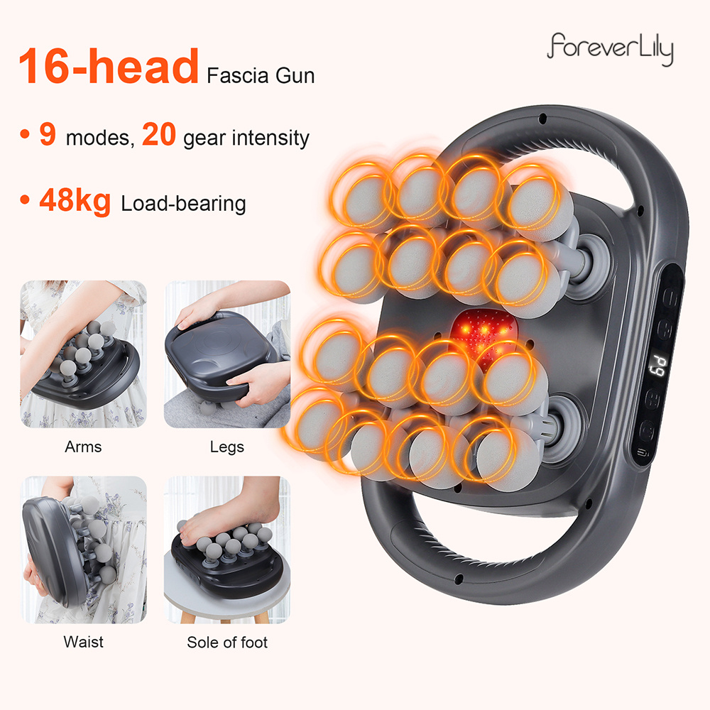16-Kopf-Faszienpistole Hochfre – Vibration Massage Gun Bewertung und Preis
