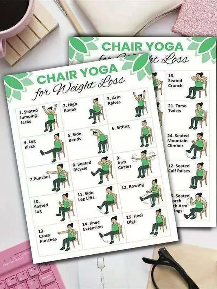 2 Stück Yoga-Poster für Heimtr – Yoga Health & Fitness Center Bewertung und Preis
