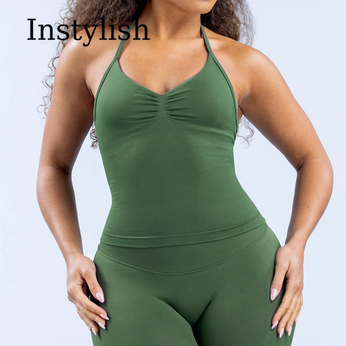 Nahtloses Yoga-Set für Damen,  – Yoga Fitness Gym Bewertung und Preis