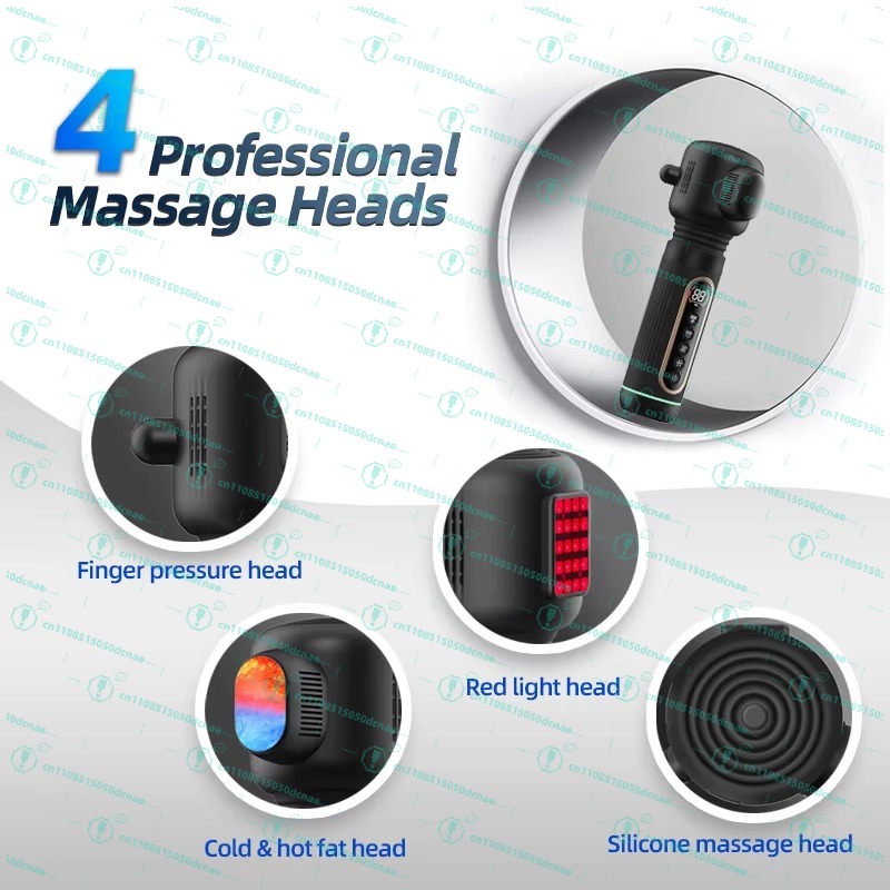 Professionelles 4-Kopf-Booster – Vibration Massage Gun Bewertung und Preis