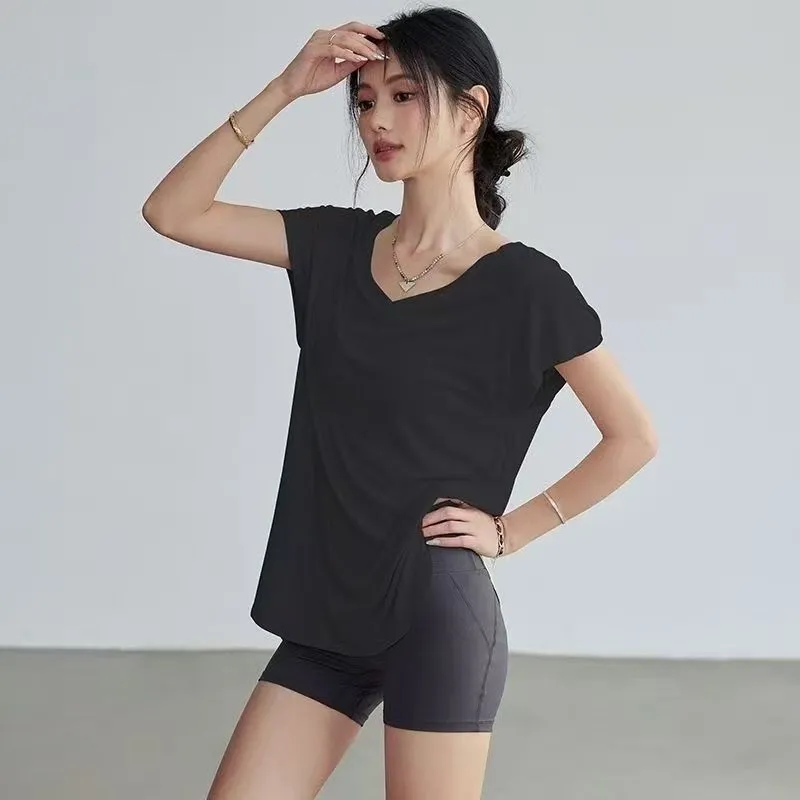 Damen Slim-Fit Rundhals Yoga T – Yoga Fitness Training Bewertung und Preis