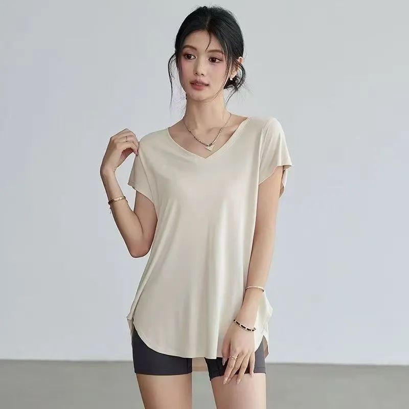 Damen Slim-Fit Rundhals Yoga T – Yoga Fitness Training Bewertung und Preis