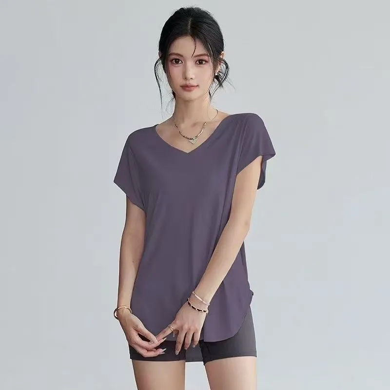 Damen Slim-Fit Rundhals Yoga T – Yoga Fitness Training Bewertung und Preis